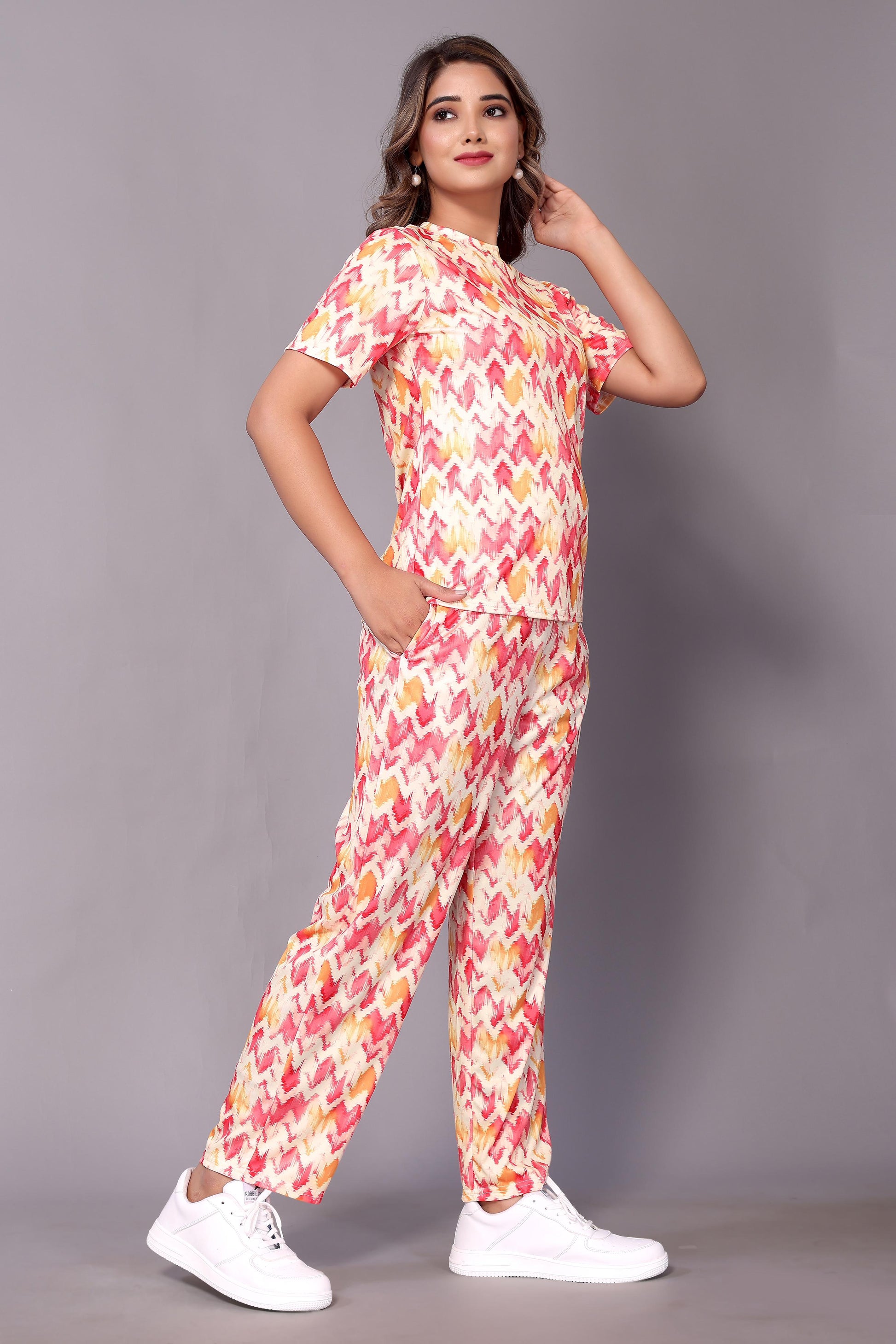 PrintedCo-ord Set |Night Dress